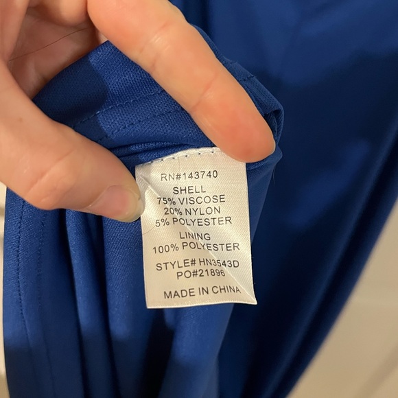 Hyacinth House Tuckernuck Blue Midi Dress - Medium - Picture 6 of 6